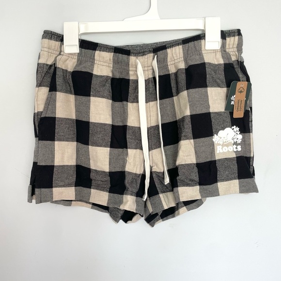 Roots Women’s Park Plaid Pajama Short - Picture 2 of 6